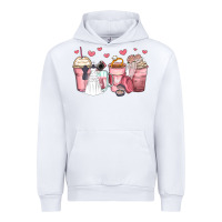 White wedding bride coffee cups Urban Hoodie - Zillion Design Studio