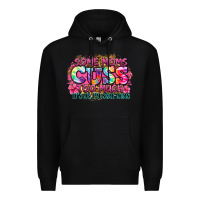 Black some moms cuss too much it's me i'm some moms Premium Hoodie - Zillion Design Studio
