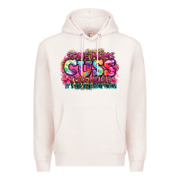 Pale Pink some moms cuss too much it's me i'm some moms Premium Hoodie - Zillion Design Studio