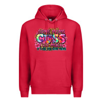Cardinal some moms cuss too much it's me i'm some moms Premium Hoodie - Zillion Design Studio