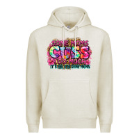 Oatmeal Heather some moms cuss too much it's me i'm some moms Premium Hoodie - Zillion Design Studio