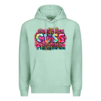 Seafoam some moms cuss too much it's me i'm some moms Premium Hoodie - Zillion Design Studio