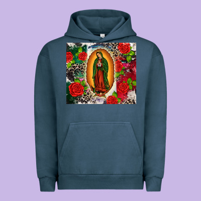 Lady Of Guadalupe Urban Hoodie Designed By Cts Tumbler Store
