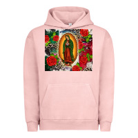 Pigment Salmon Lady of Guadalupe Urban Hoodie - CTS Tumbler Store