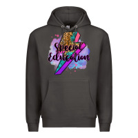 Smoke special eduation teacher lightning bolt Premium Hoodie - Zillion Design Studio