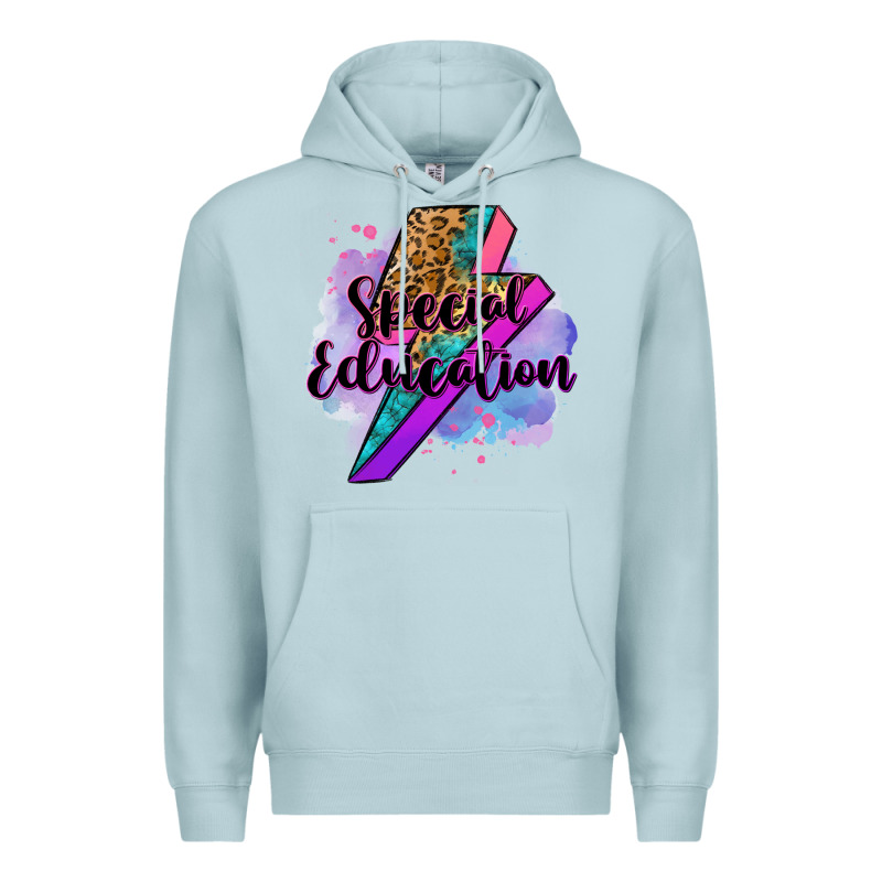 Special Eduation Teacher Lightning Bolt Premium Hoodie by Zillion Design Studio | Teevron