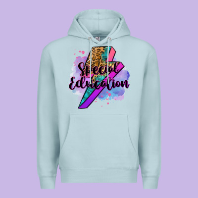 Special Eduation Teacher Lightning Bolt Premium Hoodie Designed By Zillion Design Studio