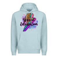Blue Mist special eduation teacher lightning bolt Premium Hoodie - Zillion Design Studio