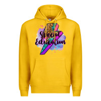 Lemon special eduation teacher lightning bolt Premium Hoodie - Zillion Design Studio