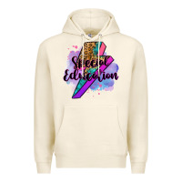 Tofu special eduation teacher lightning bolt Premium Hoodie - Zillion Design Studio
