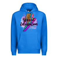 True Royal special eduation teacher lightning bolt Premium Hoodie - Zillion Design Studio