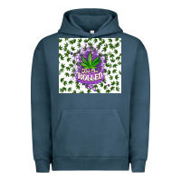 Pigment Midnight Navy keep one rolled weed Urban Hoodie - CTS Tumbler Store