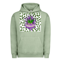 Pigment Oil Green keep one rolled weed Urban Hoodie - CTS Tumbler Store