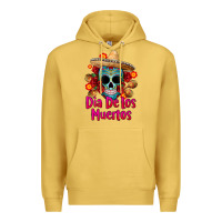 Antique Gold dia de los muertos Premium Hoodie - CTS Tumbler Store