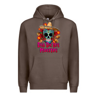 Coffee dia de los muertos Premium Hoodie - CTS Tumbler Store