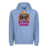 Colony Blue dia de los muertos Premium Hoodie - CTS Tumbler Store