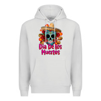 Dove Grey dia de los muertos Premium Hoodie - CTS Tumbler Store