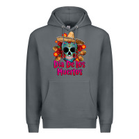 Rock dia de los muertos Premium Hoodie - CTS Tumbler Store