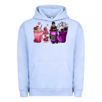 Pigment Grape Ice wednesday and enid coffee cups Urban Hoodie - Zillion Design Studio