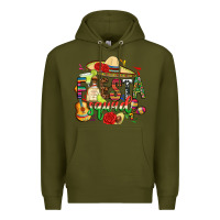 Army Green fiesta squad Premium Hoodie - CTS Tumbler Store