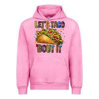 Fuchsia Pink lets taco bout it Urban Hoodie - CTS Tumbler Store