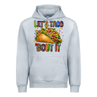 Heather Grey lets taco bout it Urban Hoodie - CTS Tumbler Store