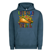 Pigment Midnight Navy lets taco bout it Urban Hoodie - CTS Tumbler Store