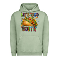 Pigment Oil Green lets taco bout it Urban Hoodie - CTS Tumbler Store