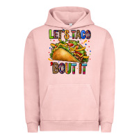 Pigment Salmon lets taco bout it Urban Hoodie - CTS Tumbler Store