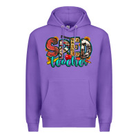 Purple special education teacher Premium Hoodie - Zillion Design Studio