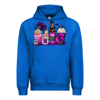Cobalt wednesday coffee cups Urban Hoodie - Zillion Design Studio