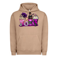 Pigment Burro wednesday coffee cups Urban Hoodie - Zillion Design Studio