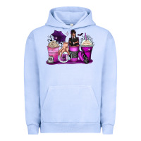 Pigment Grape Ice wednesday coffee cups Urban Hoodie - Zillion Design Studio