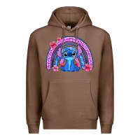 Chestnut stitch rainbow Premium Hoodie - Zillion Design Studio