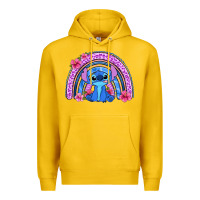 Lemon stitch rainbow Premium Hoodie - Zillion Design Studio