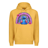 Mustard stitch rainbow Premium Hoodie - Zillion Design Studio
