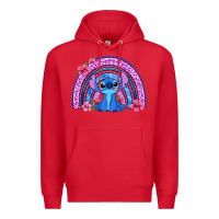 Red stitch rainbow Premium Hoodie - Zillion Design Studio