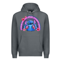 Rock stitch rainbow Premium Hoodie - Zillion Design Studio
