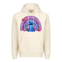 Tofu stitch rainbow Premium Hoodie - Zillion Design Studio