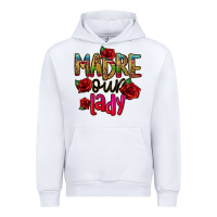 White madre our lady Urban Hoodie - CTS Tumbler Store