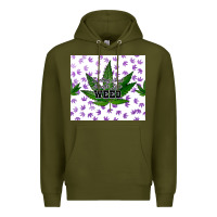 Army Green i bet my soul smells like weed Premium Hoodie - CTS Tumbler Store