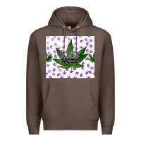 Coffee i bet my soul smells like weed Premium Hoodie - CTS Tumbler Store