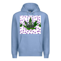 Colony Blue i bet my soul smells like weed Premium Hoodie - CTS Tumbler Store