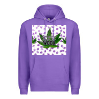 Purple i bet my soul smells like weed Premium Hoodie - CTS Tumbler Store