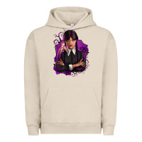 Pigment French Oak wednesday Urban Hoodie - Zillion Design Studio
