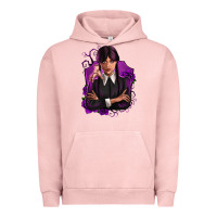 Pigment Salmon wednesday Urban Hoodie - Zillion Design Studio