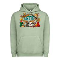 Pigment Oil Green Let's fiesta Urban Hoodie - CTS Tumbler Store