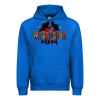 Cobalt wrestling mom Urban Hoodie - Zillion Design Studio