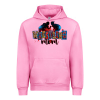 Fuchsia Pink wrestling mom Urban Hoodie - Zillion Design Studio