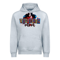 Heather Grey wrestling mom Urban Hoodie - Zillion Design Studio